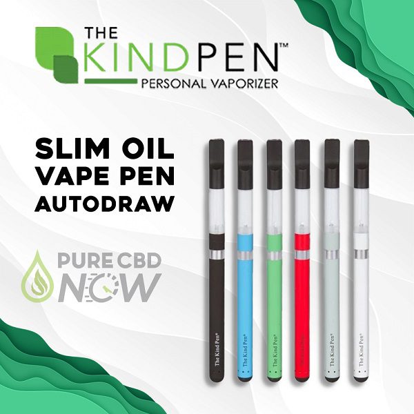 Slim Oil Vape Pen Autodraw by The Kind Pen