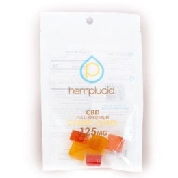 hemplucid 5 gummy cubes