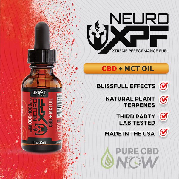 Neuro XPF CBD 1000mg Extract MCT Oil 30ml