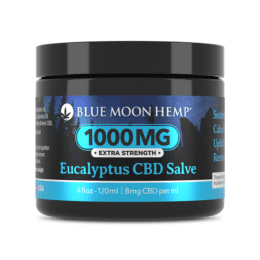 Bluemoon Creme Blu CBD Salve Eucalyptus 1000mg