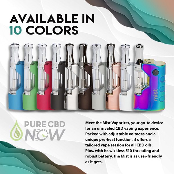Kind Pen CBD Mist - Available in 10 color