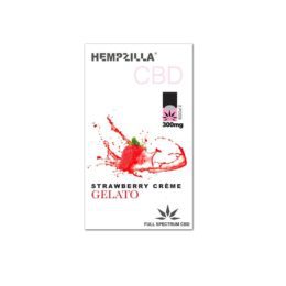 Hempzilla CBD Juul Compatible Pods 300mg - Strawberry cream