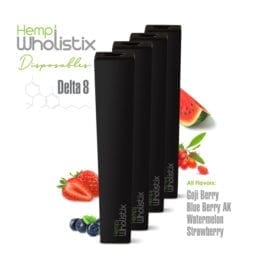Hemp Wholistix 200mg Disposable Vape Pens Variety Pack