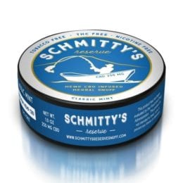 Schmitty's Snuff Reserve CBD Mint Flavor
