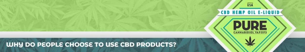 Why do people choose to use CBD products