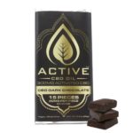 Active CBD Dark Chocolate 300mg (15pcs)