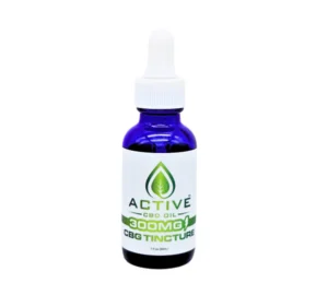 Active CBD Oil Tincture - Water Soluble CBG - 300mg