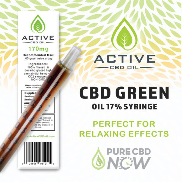 CBD Green 17% 1g Syringe