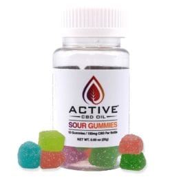 Active CBD oil Sour Gummies