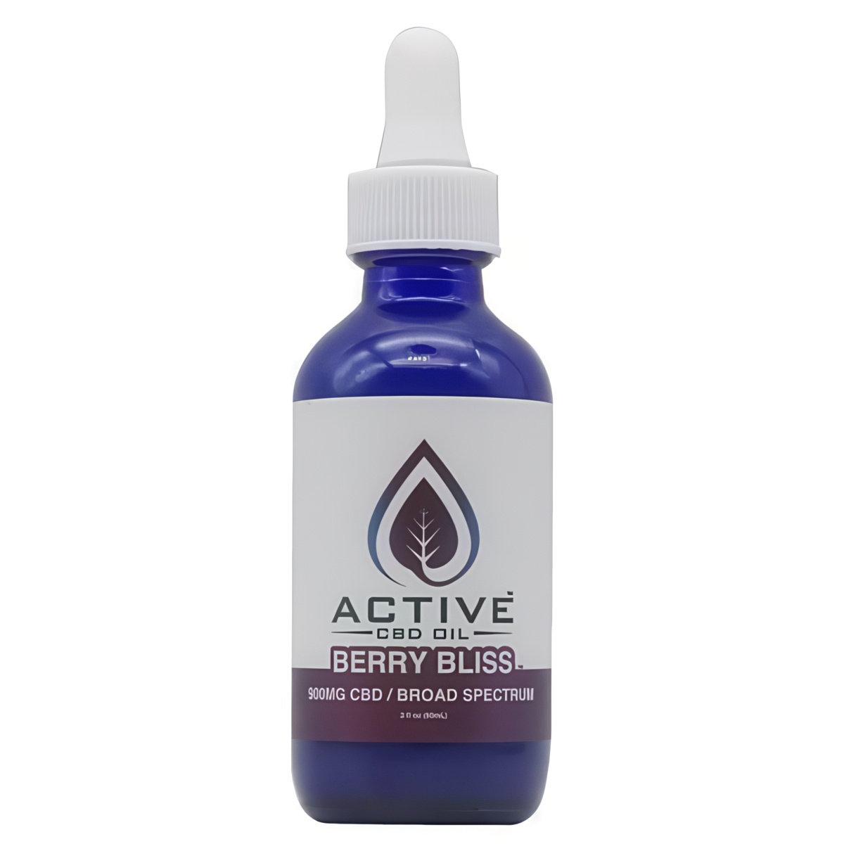 Active CBD Oil Water Soluble CBD Tinctures 900mg - Berry Flavor