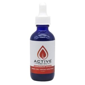 Active CBD Oil Water Soluble CBD Tinctures 900mg - Cinnamon Flavor