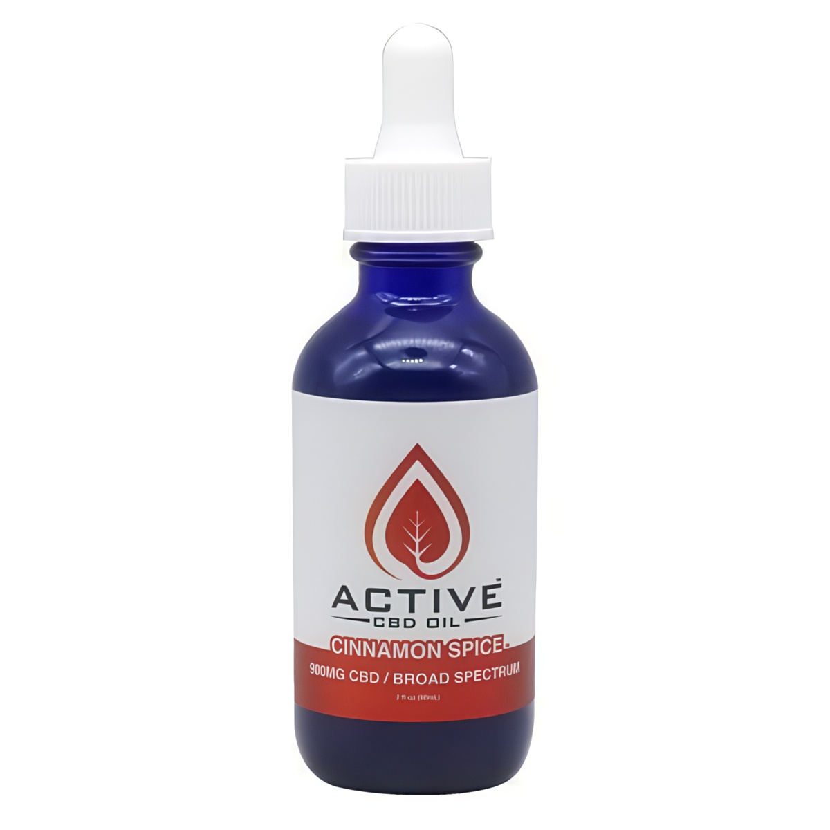 Active CBD Oil Water Soluble CBD Tinctures 900mg - Cinnamon Flavor