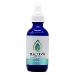 Active CBD Oil Water Soluble CBD Tinctures 900mg - Vanilla Flavor