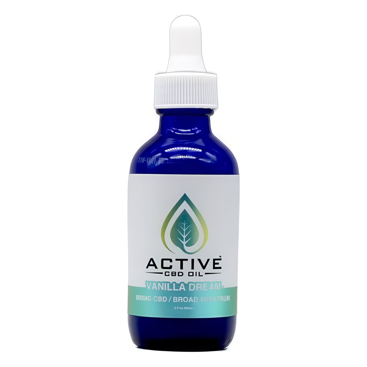 Active CBD Oil Water Soluble CBD Tinctures 900mg - Vanilla Flavor