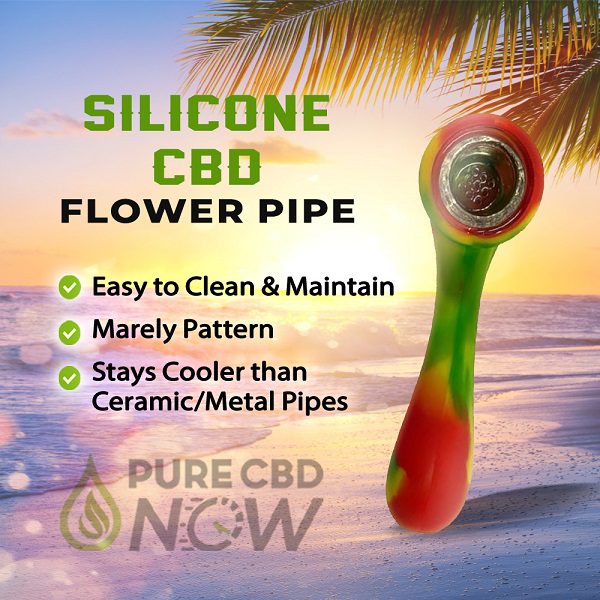 Buy Americana Silicone CBD Flower Pipe Marley
