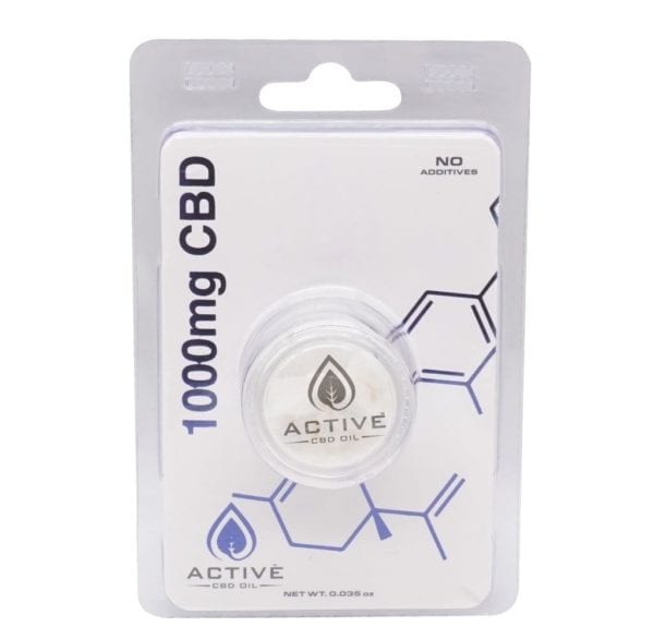Active CBD Oil 1000 mg CBD FRONT VIEW 3