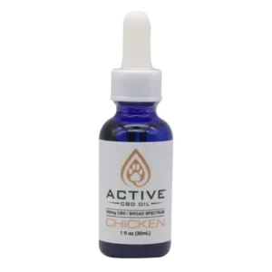 Active CBD Oil Pet Tincture 300mg – (Chicken)