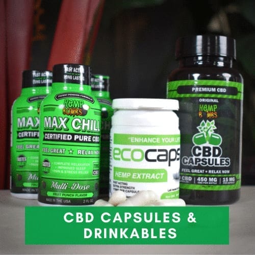 CBD Capsules and Drinkables