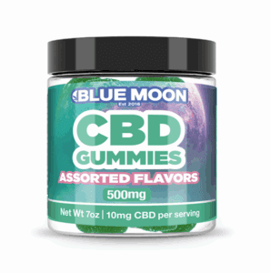 Assorted Gummies 500mg - Pure CBD Now Blue Moon CBD Gummies – Assorted Gummies - 500mg
