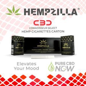 Hempzilla CBD Hemp Cigarettes Carton