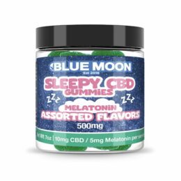 Blue Moon CBD Gummies Melatonin – Assorted Flavors