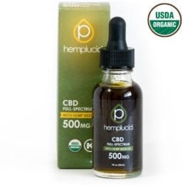 Organic Hemplucid Full-Spectrum Hemp Seed Oil 30ml (Choose mg)