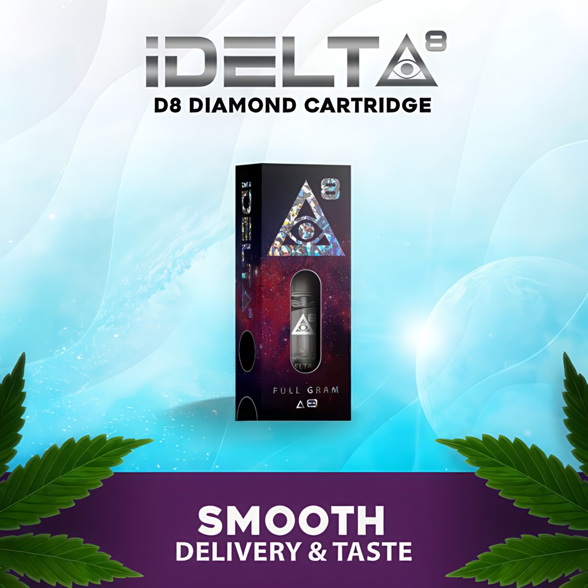 Diamond – Pure Delta 8 Vape Cartridge 1 Gram
