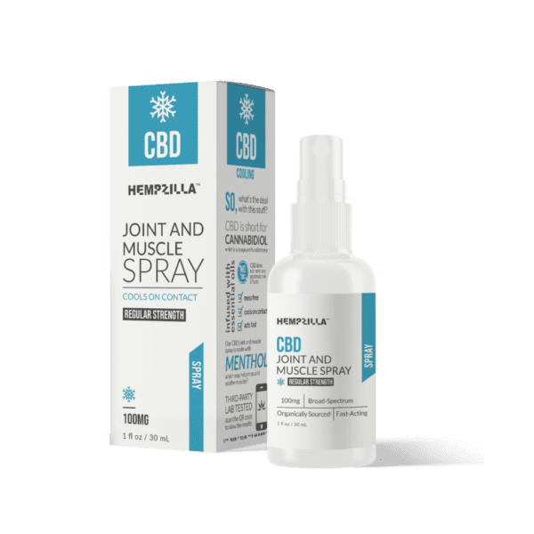 CBD Joint and Muscle Pain Spray (100mg or 500mg)