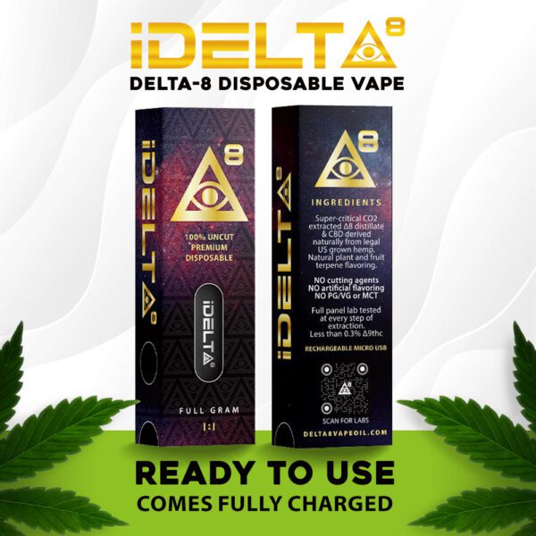 iDELTA8 Gold – Disposable