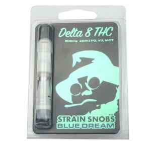 Strain Snobs – Delta 8 Distillate Cartridge 500mg or 1000mg