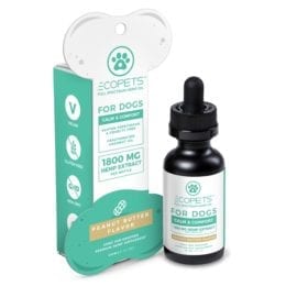 ECOPETS For Dogs 30ml (Peanut Butter) - CBD Oil for Dogs