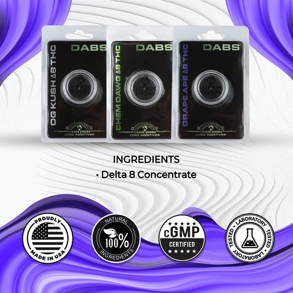 Delta 8 Dabs Ingredients