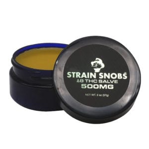 Strain Snobs Delta 8 Salve 500mg 2oz