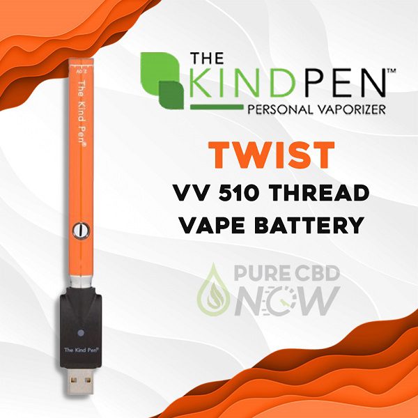 The Kind Pen Twist — VV 510-Thread Vape Battery