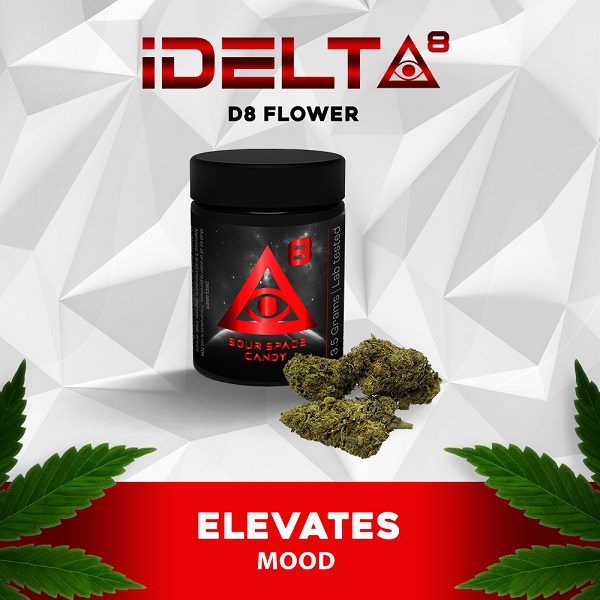 iDelta8 Flower Sour Space Candy
