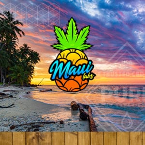 Maui Labs D9 + CBD Face Melters by the Foot Gummy Roll 100mg (Choose Flavor)