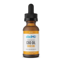 CBD Oil Tincture Drops 30mL Berry 3000mg