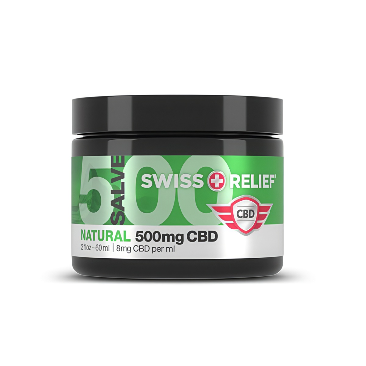 CBD Salve 2oz Natural Extra Strength 500mg