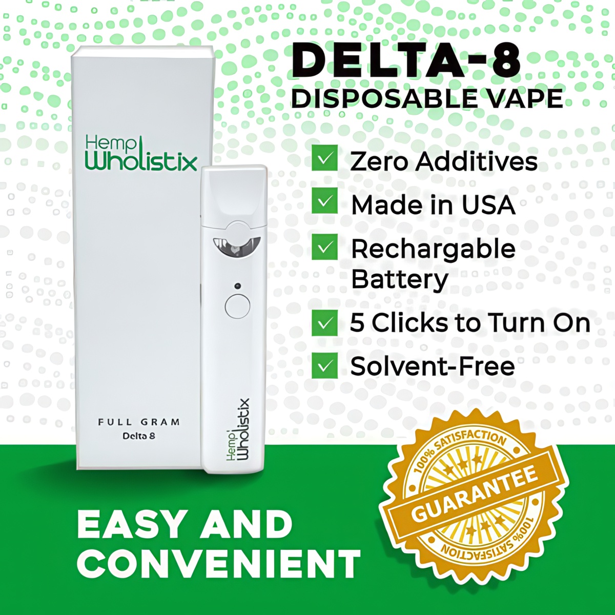 Hempwholistix - Delta 8 Disposable Vape