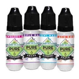 Pure CBD Vape Oil 10ml 50mg (Choose Flavor)