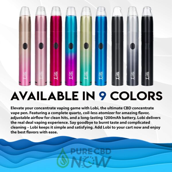 The Kind Pen Lobi CBD Wax Vape Pen - Available in 9 Colors