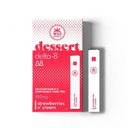 DELTA 8 dessert – Rechargeable and Disposable Vape Pen 450mg