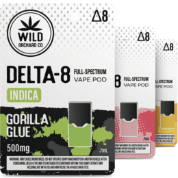 Wild Orchard Delta-8 Vape JUUL Compatible Pods 500mg