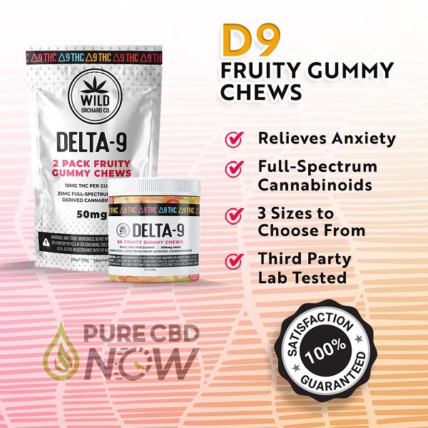Buy Delta-9 Fruity Gummy Chews