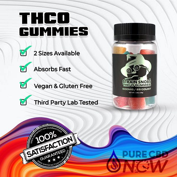 Buy online Strain Snobs THC-O Gummies