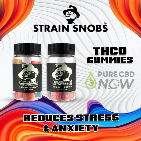 Strain Snobs THC-O Gummies 200mg or 500mg