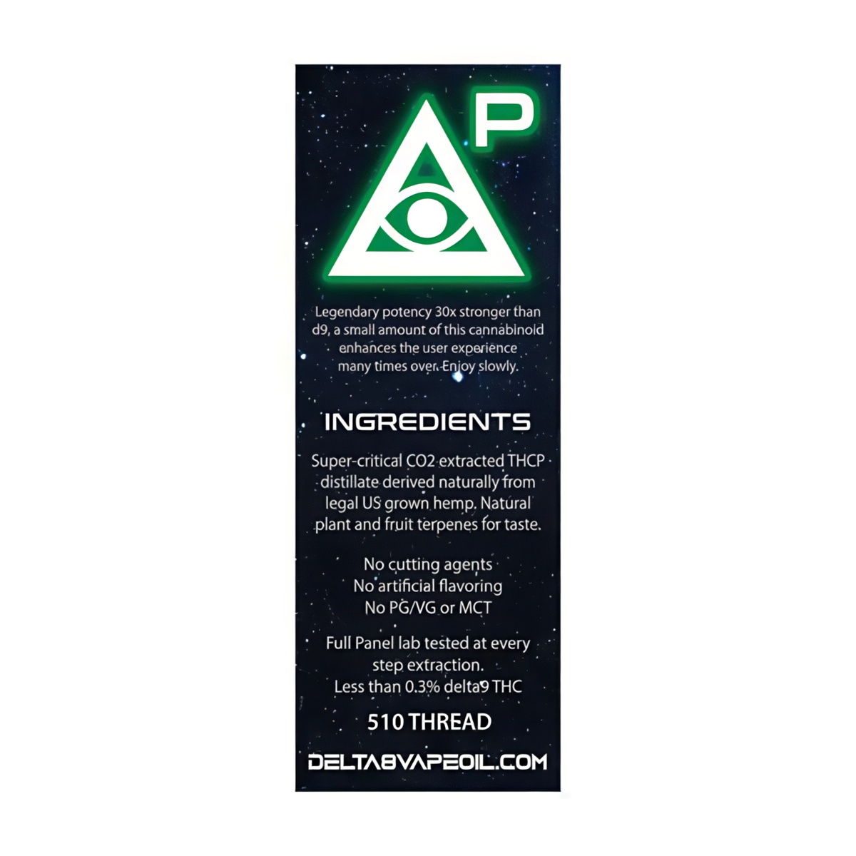 THCP Cartridge Ingredients