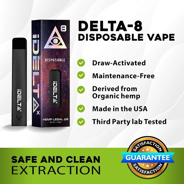iDELTAX Delta 8 disposable