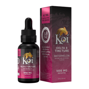 Koi Delta 8 THC Tincture 1000mg - Watermelon