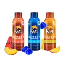 Koi Delta 8-9-10 Energy Shots 50mg (Choose Flavor)